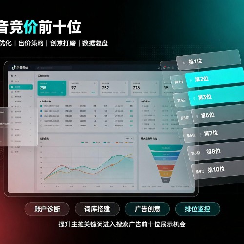 特克斯抖音搜索竞价